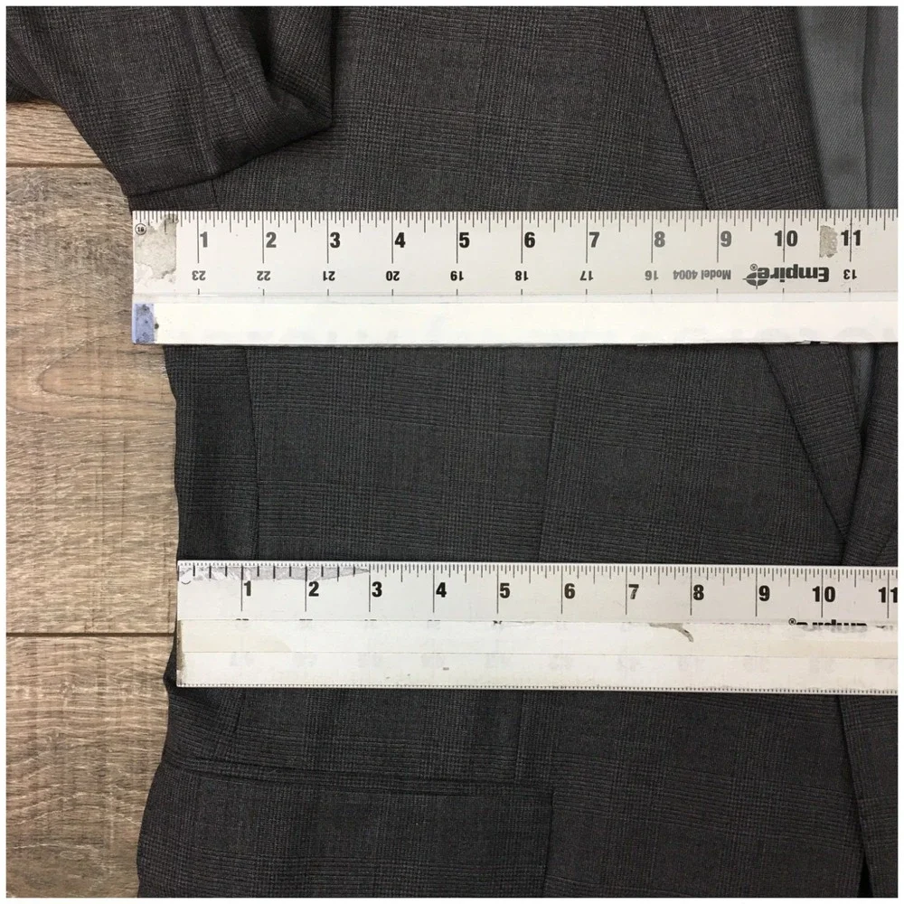 BANANA REPUBLIC Mens Blazer Sport Coat‎ Casual Jacket Size 44R Gray Wool Suit